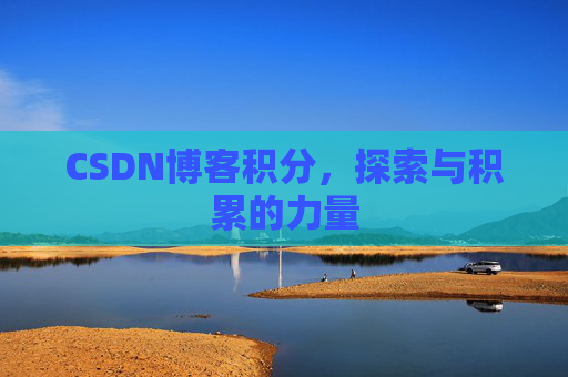 CSDN博客积分，探索与积累的力量